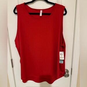 Ideology Red Tank Top